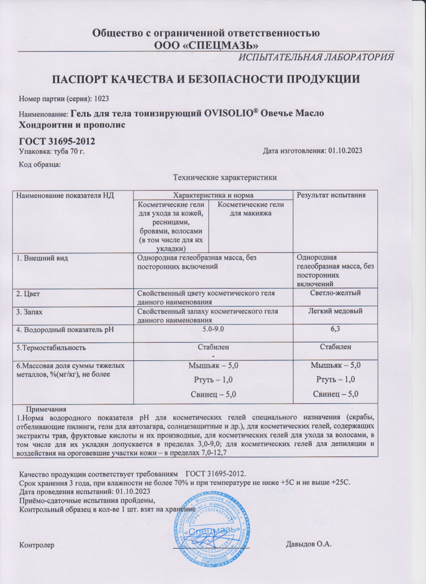 Паспорт №102023